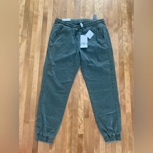 Zara Women's Olive Track Pants